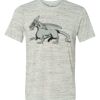 White Marble Unisex Poly-Cotton Short-Sleeve T-Shirt Thumbnail