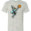 White Marble Unisex Poly-Cotton Short-Sleeve T-Shirt Thumbnail