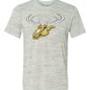 White Marble Unisex Poly-Cotton Short-Sleeve T-Shirt Thumbnail