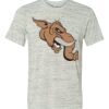 White Marble Unisex Poly-Cotton Short-Sleeve T-Shirt Thumbnail