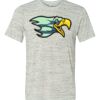 White Marble Unisex Poly-Cotton Short-Sleeve T-Shirt Thumbnail