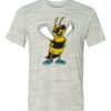 White Marble Unisex Poly-Cotton Short-Sleeve T-Shirt Thumbnail