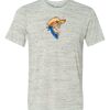White Marble Unisex Poly-Cotton Short-Sleeve T-Shirt Thumbnail