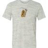 White Marble Unisex Poly-Cotton Short-Sleeve T-Shirt Thumbnail