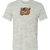 White Marble Unisex Poly-Cotton Short-Sleeve T-Shirt Thumbnail
