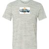 White Marble Unisex Poly-Cotton Short-Sleeve T-Shirt Thumbnail