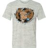 White Marble Unisex Poly-Cotton Short-Sleeve T-Shirt Thumbnail