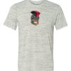 White Marble Unisex Poly-Cotton Short-Sleeve T-Shirt Thumbnail