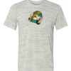 White Marble Unisex Poly-Cotton Short-Sleeve T-Shirt Thumbnail