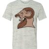 White Marble Unisex Poly-Cotton Short-Sleeve T-Shirt Thumbnail