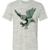 White Marble Unisex Poly-Cotton Short-Sleeve T-Shirt Thumbnail