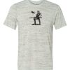 White Marble Unisex Poly-Cotton Short-Sleeve T-Shirt Thumbnail