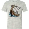 White Marble Unisex Poly-Cotton Short-Sleeve T-Shirt Thumbnail