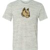 White Marble Unisex Poly-Cotton Short-Sleeve T-Shirt Thumbnail