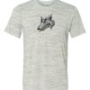 White Marble Unisex Poly-Cotton Short-Sleeve T-Shirt Thumbnail