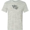 White Marble Unisex Poly-Cotton Short-Sleeve T-Shirt Thumbnail
