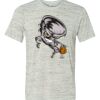 White Marble Unisex Poly-Cotton Short-Sleeve T-Shirt Thumbnail