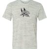 White Marble Unisex Poly-Cotton Short-Sleeve T-Shirt Thumbnail