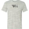 White Marble Unisex Poly-Cotton Short-Sleeve T-Shirt Thumbnail