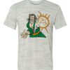 White Marble Unisex Poly-Cotton Short-Sleeve T-Shirt Thumbnail