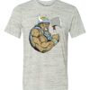 White Marble Unisex Poly-Cotton Short-Sleeve T-Shirt Thumbnail