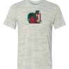 White Marble Unisex Poly-Cotton Short-Sleeve T-Shirt Thumbnail
