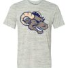 White Marble Unisex Poly-Cotton Short-Sleeve T-Shirt Thumbnail