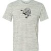 White Marble Unisex Poly-Cotton Short-Sleeve T-Shirt Thumbnail