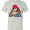 White Marble Unisex Poly-Cotton Short-Sleeve T-Shirt Thumbnail