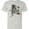 White Marble Unisex Poly-Cotton Short-Sleeve T-Shirt Thumbnail