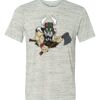 White Marble Unisex Poly-Cotton Short-Sleeve T-Shirt Thumbnail
