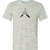 White Marble Unisex Poly-Cotton Short-Sleeve T-Shirt Thumbnail