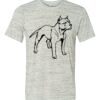 White Marble Unisex Poly-Cotton Short-Sleeve T-Shirt Thumbnail