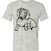 White Marble Unisex Poly-Cotton Short-Sleeve T-Shirt Thumbnail