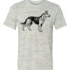 White Marble Unisex Poly-Cotton Short-Sleeve T-Shirt Thumbnail