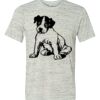 White Marble Unisex Poly-Cotton Short-Sleeve T-Shirt Thumbnail