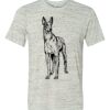 White Marble Unisex Poly-Cotton Short-Sleeve T-Shirt Thumbnail