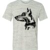 White Marble Unisex Poly-Cotton Short-Sleeve T-Shirt Thumbnail