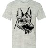 White Marble Unisex Poly-Cotton Short-Sleeve T-Shirt Thumbnail