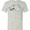 White Marble Unisex Poly-Cotton Short-Sleeve T-Shirt Thumbnail