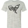 White Marble Unisex Poly-Cotton Short-Sleeve T-Shirt Thumbnail