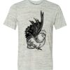 White Marble Unisex Poly-Cotton Short-Sleeve T-Shirt Thumbnail