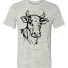 White Marble Unisex Poly-Cotton Short-Sleeve T-Shirt Thumbnail