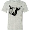 White Marble Unisex Poly-Cotton Short-Sleeve T-Shirt Thumbnail