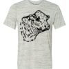White Marble Unisex Poly-Cotton Short-Sleeve T-Shirt Thumbnail