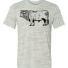 White Marble Unisex Poly-Cotton Short-Sleeve T-Shirt Thumbnail