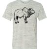 White Marble Unisex Poly-Cotton Short-Sleeve T-Shirt Thumbnail