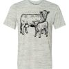 White Marble Unisex Poly-Cotton Short-Sleeve T-Shirt Thumbnail