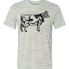 White Marble Unisex Poly-Cotton Short-Sleeve T-Shirt Thumbnail