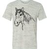 White Marble Unisex Poly-Cotton Short-Sleeve T-Shirt Thumbnail